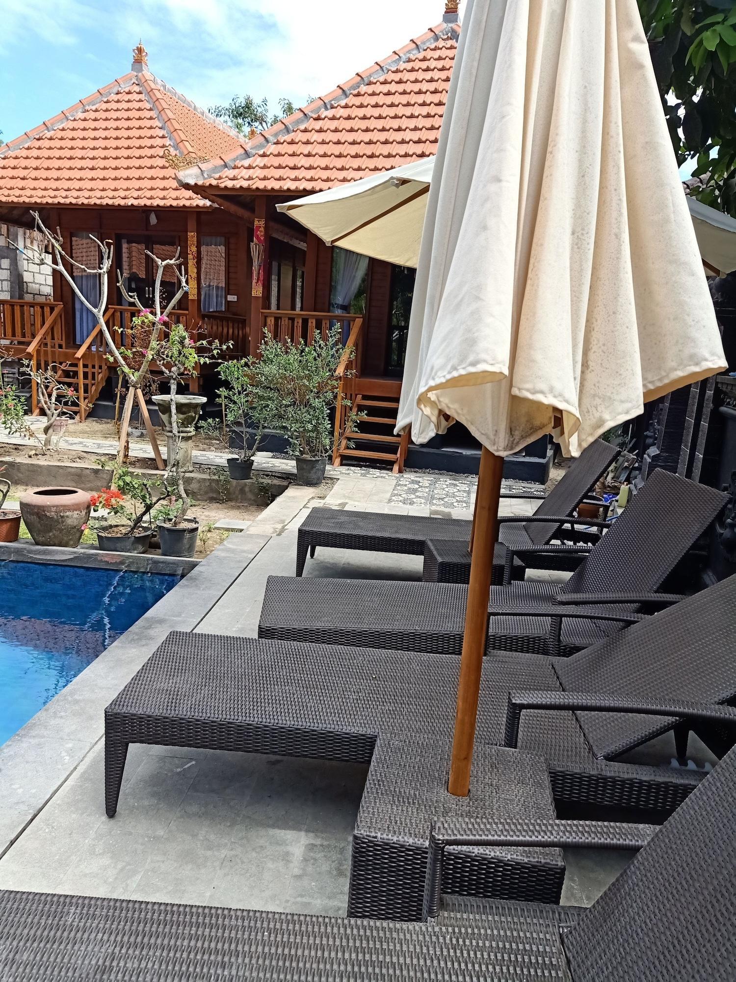 Ss Pangket Bungalow Sakti Esterno foto